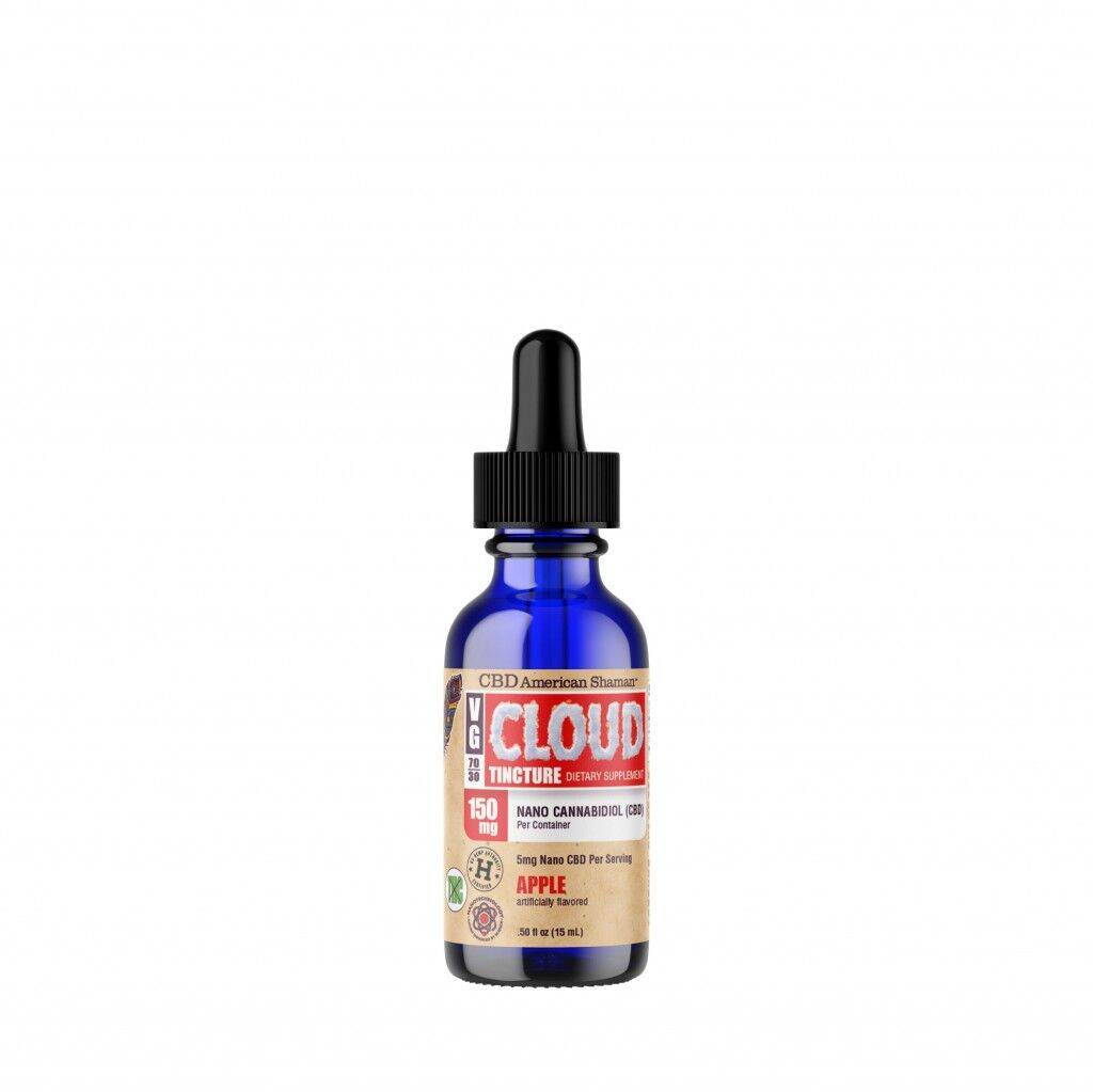 VG Cloud Tincture - CBD Hemp Oil THC Free