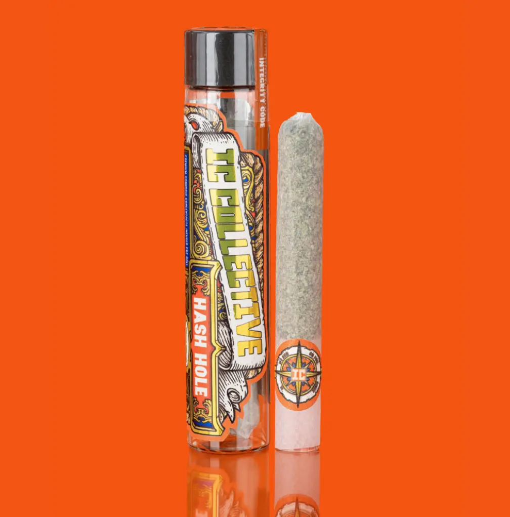 IC COLLECTIVE CHEM KRUSH X I.C.K.O. INFUSED HASH HOLE PRE-ROLL 1.8G - 1.8 g